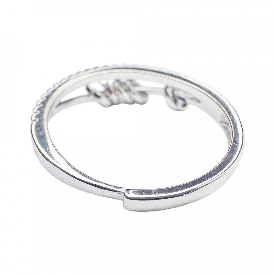 Ring Herkkä Hehku verstellbar bewegliche Perlen Beads mit Zirkonia Spinner Ring in 925er Silber - Catch Get It Lifestyle