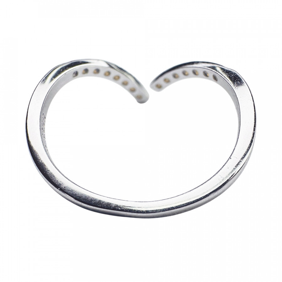 Ring Kulmikas geometrische Form 925 Sterling Silber hellblaue Opale verstellbar - Catch Get It Lifestyle