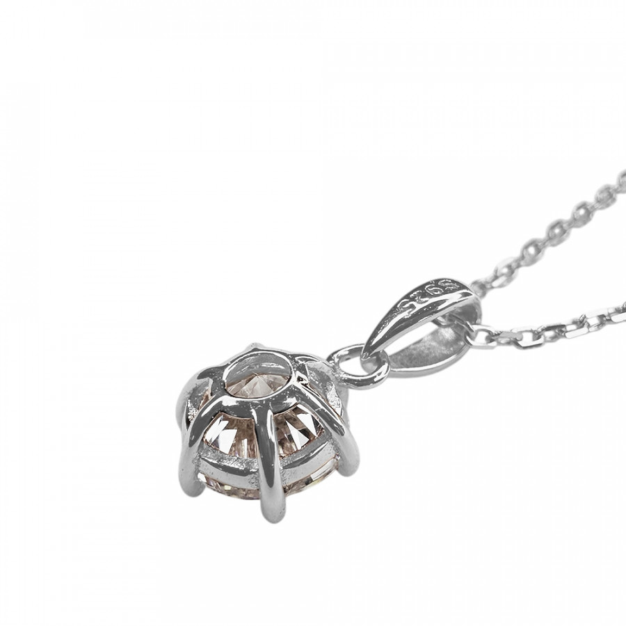 Halskette Hehku 1 ct Zirkonia Solitär 925 Silber - Catch Get It Lifestyle