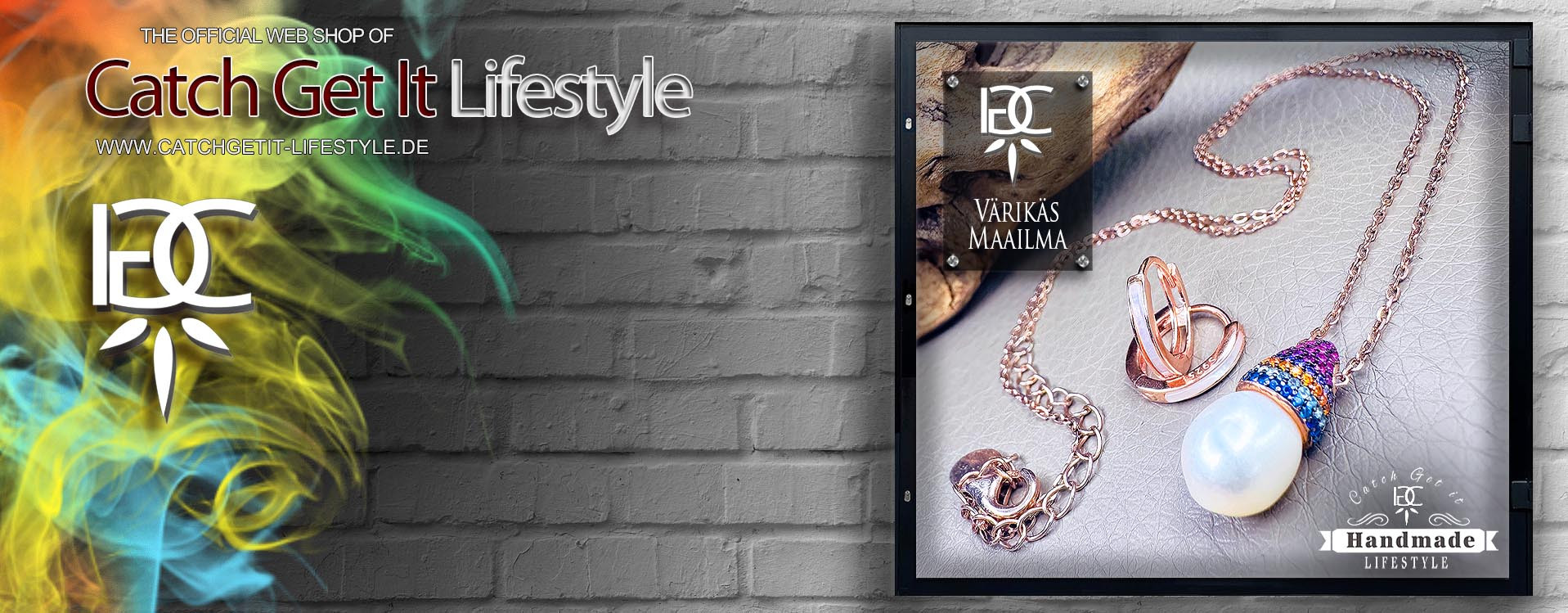 Halskette Värikäs Maailma