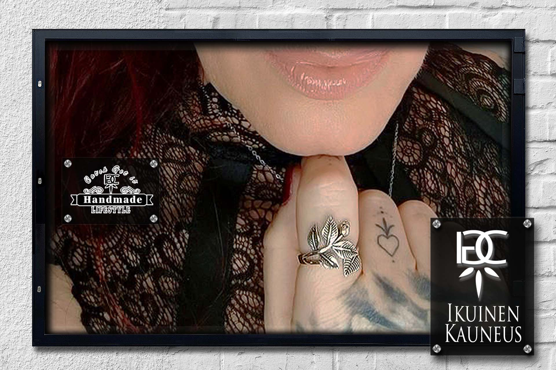 Ring Ikuinen Kauneus Rosenknospe verstellbar