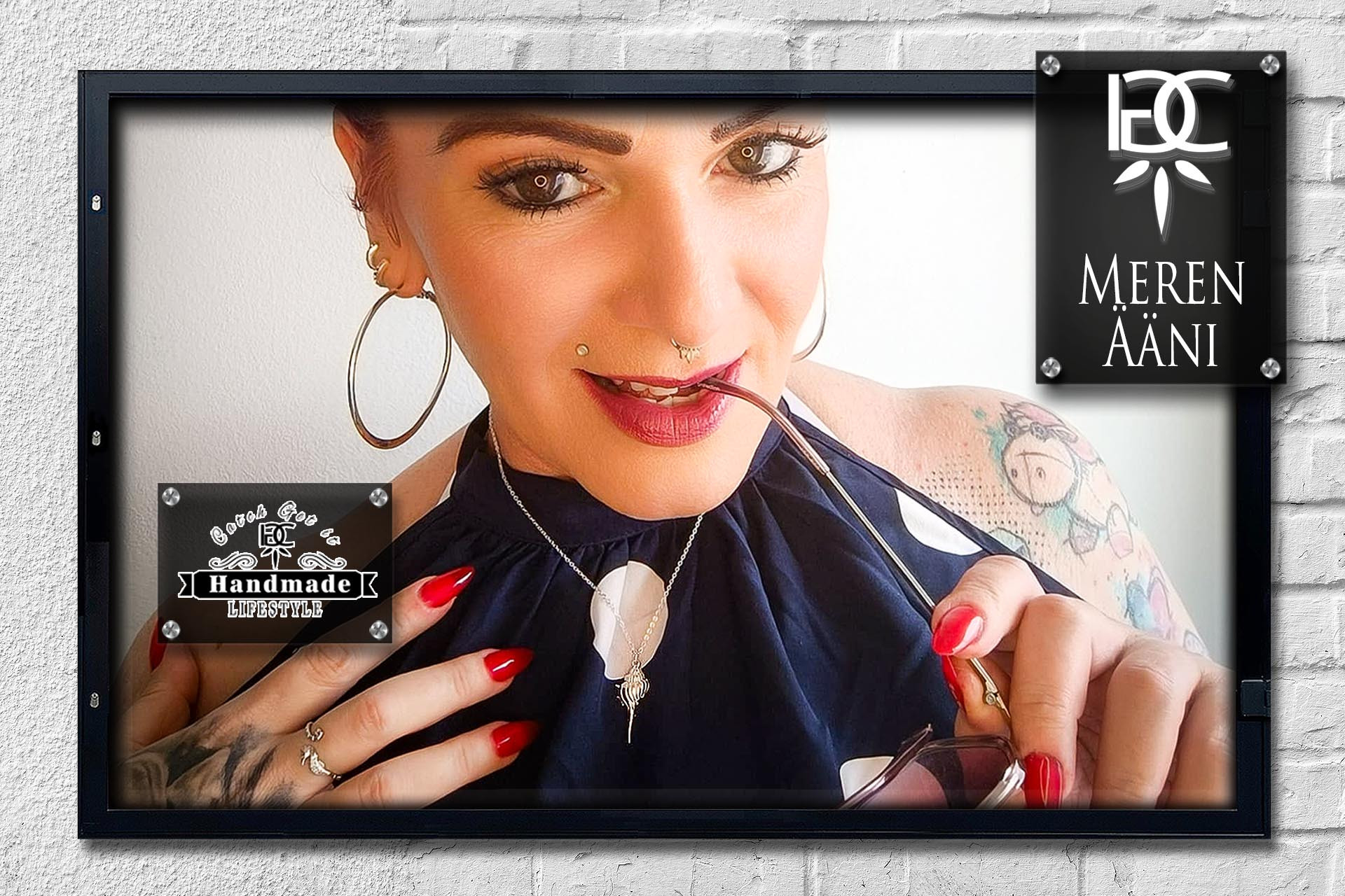 Halskette Meren Ääni Südsee Muschel