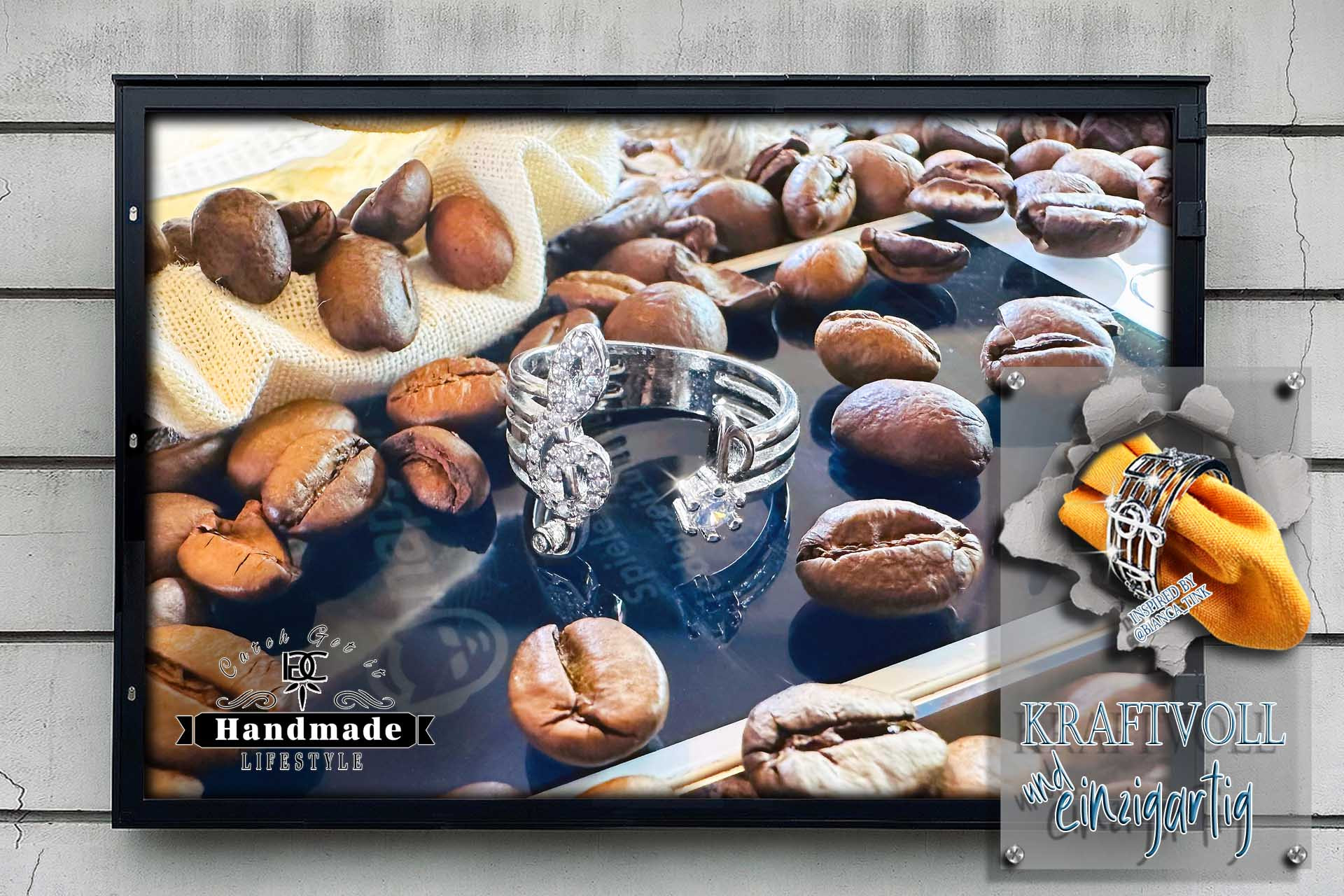 Ring Pili Mele Musik Noten verstellbar