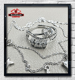 Ring Leikkisä Hehku bewegliche Perlen Beads