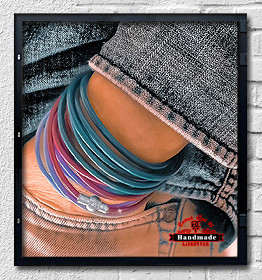 Wickelarmband Värillinen Teräs