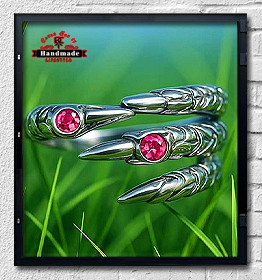 Ring Aarre Dragon Kralle verstellbar