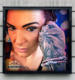 Loistava Mennyt Skull Wickelarmband