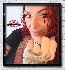 Ring Höyhenen Kevyt Feder Sterling Silber