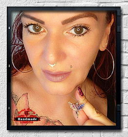 Halskette Phoenix Tuhkasta erhebt sich aus dem Feuer