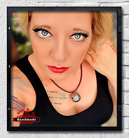 Halskette Lederarmband Fox Braid geflochten