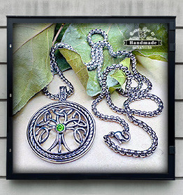 Halskette Tien Valo keltischer Lebensbaum