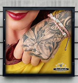 Lederarmband Loistava Mennyt zweireihig